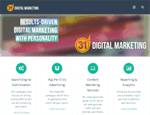 Tablet Screenshot of 31marketing.com